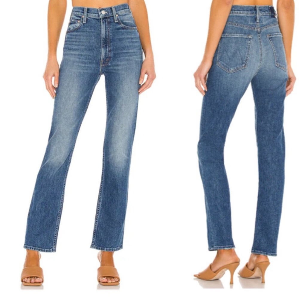 MOTHER Superior High Waisted Rider Skimp in Cowboys Don't Cry 27